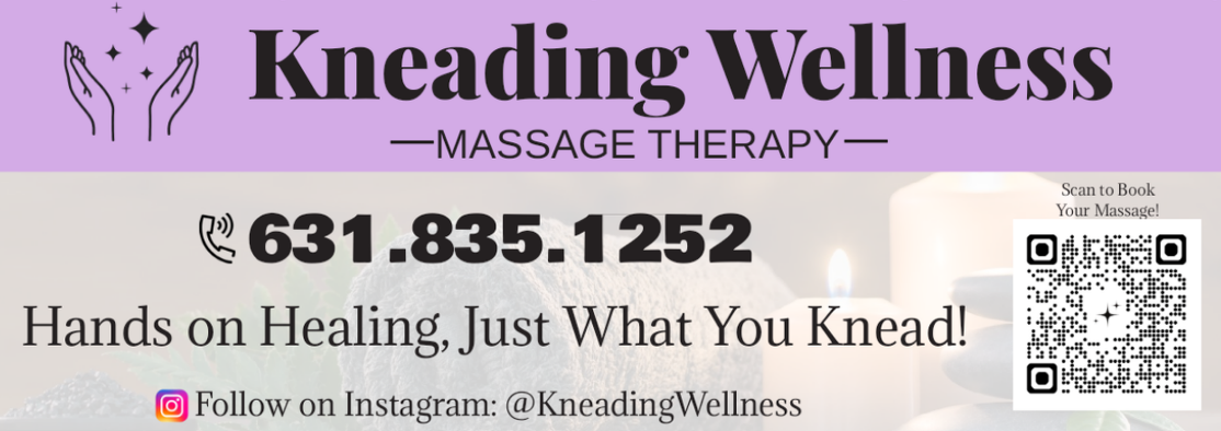 Kneading Wellness Club Sponsor Banner